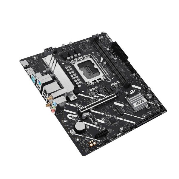 MOTHERBOARD ASUS PRIME H810M-A WIFI, Micro-ATX , DDR5, Support Ultra CPUs LGA 1851, WiFi 6 & BT, AURA Sync RGB - BLACK MOTHERBOARD ASUS PRIME H810M-A WIFI, Micro-ATX , DDR5, Support Ultra CPUs LGA 1851, WiFi 6 & BT, AURA Sync RGB - BLACK