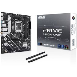 ASUS PRIME H810M-A WIFI Motherboard - PCIe 4.0 - LGA1851 Socket - DDR5 RAM