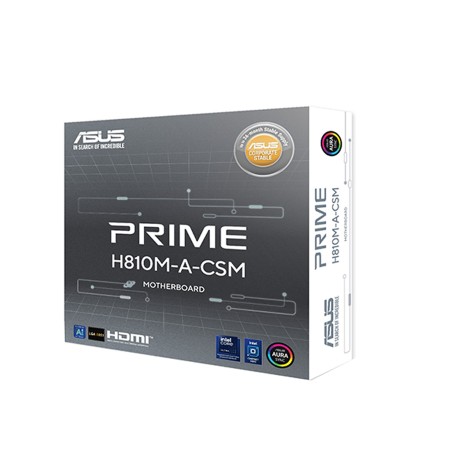 مذربورد أسوس PRIME H810M-A-CSM - تدعم PCIe 4.0 - سوكيت LGA1851 - رام DDR5 مذربورد أسوس PRIME H810M-A-CSM - تدعم PCIe 4.0 - سوكيت LGA1851 - رام DDR5