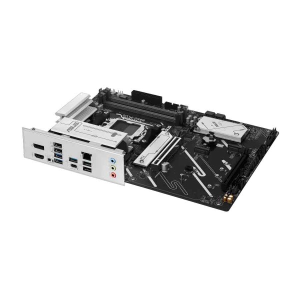 لوحة ام احترافية ASUS PRIME B850M‑PLUS‑CSM، بمقبس AM5، فتحة PCIe 5.0 x16، 3 منافذ M.2، دعم RAID، منافذ USB متعددة تدعم سرعات مختلفة، دعم Thunderbolt™ وموصلات RGB Addressable Gen 2 - اسود