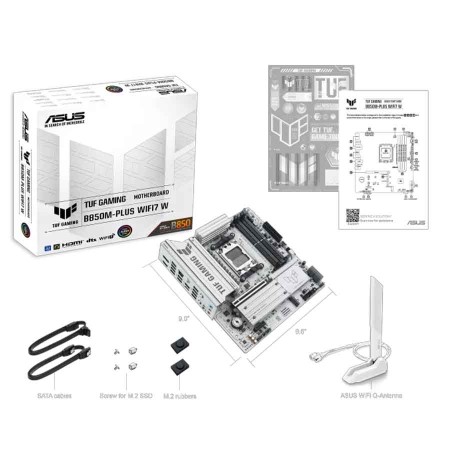 ASUS TUF GAMING B850M-PLUS WIFI 7 Motherboard - PCIe 5.0 - AM5 Socket - DDR5 RAM