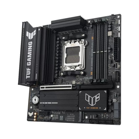 MOTHERBOARD ASUS TUF GAMING B850M-PLUS II ,Supports AM5 socket ,PCIe 5.0 x16 slot ,Optical S/PDIF output ,Comprehensive cooling support - Black