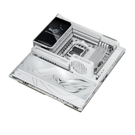 MOTHERBOARD ASUS ROG Crosshair X870E Glacial, WIFI 7, AM5 Chipset, 24+2+2 power stages, PCIe 5.0, Up to 7× M.2 slots - White