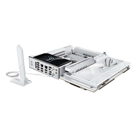 MOTHERBOARD ASUS ROG Crosshair X870E Glacial, WIFI 7, AM5 Chipset, 24+2+2 power stages, PCIe 5.0, Up to 7× M.2 slots - White MOTHERBOARD ASUS ROG Crosshair X870E Glacial, WIFI 7, AM5 Chipset, 24+2+2 power stages, PCIe 5.0, Up to 7× M.2 slots - White
