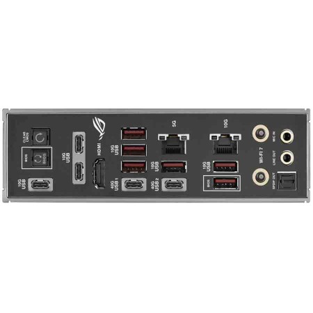 مذروبرد أسوس ROG Crosshair X870E Dark Hero - AM5 - Wi-Fi 7 - USB4 - DDR5 - ATX مذروبرد أسوس ROG Crosshair X870E Dark Hero - AM5 - Wi-Fi 7 - USB4 - DDR5 - ATX