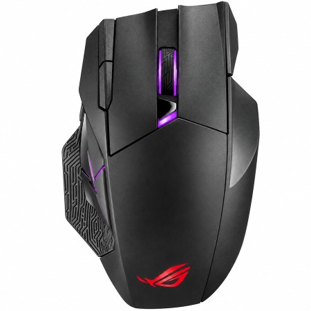 ماوس ألعاب لاسلكي أسوس ROG Spatha X - مستشعر 19000 DPI - 12 زر برمجي - بطارية 67 ساعة - وزن 168g ماوس ألعاب لاسلكي أسوس ROG Spatha X - مستشعر 19000 DPI - 12 زر برمجي - بطارية 67 ساعة - وزن 168g