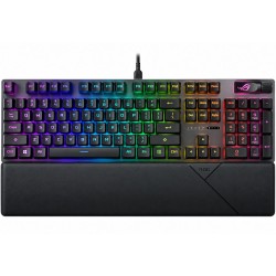 كيبورد ألعاب ميكانيكي أسوس ROG Strix Scope II RX - مفاتيح RX - مقاوم للماء IP57 - عربي / إنجليزي