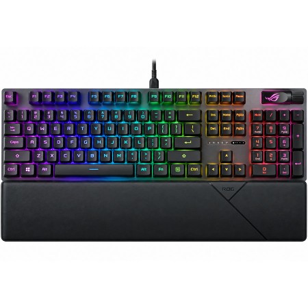 كيبورد ألعاب ميكانيكي أسوس ROG Strix Scope II RX - مفاتيح RX - مقاوم للماء IP57 - عربي / إنجليزي