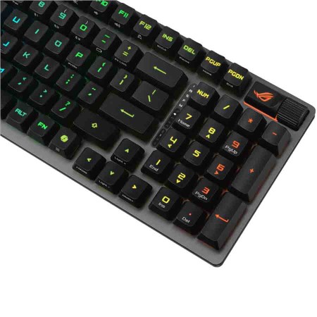 كيبورد ألعاب لاسلكي أسوس ROG Strix Scope II 96 RX - مفاتيح RX Blue - عربي / إنجليزي
