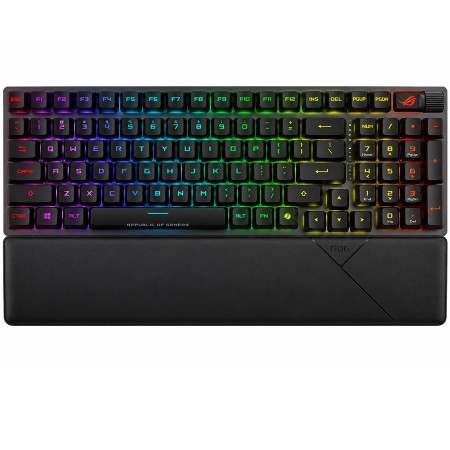 كيبورد ألعاب لاسلكي أسوس ROG Strix Scope II 96 RX - مفاتيح RX Blue - عربي / إنجليزي