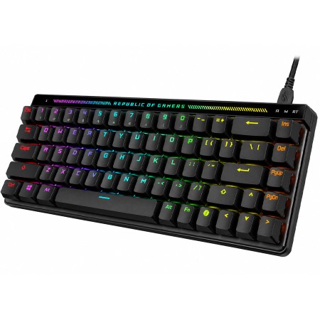 كيبورد ألعاب أسوس ROG Falchion Ace HFX 65% - مفاتيح مغناطيسية - 8000Hz - عربي / إنجليزي كيبورد ألعاب أسوس ROG Falchion Ace HFX 65% - مفاتيح مغناطيسية - 8000Hz - عربي / إنجليزي