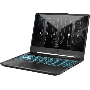 لاب توب العاب ASUS TUF Gaming A15 FA506NCG-HN204 بمعالج AMD Ryzen 7 7445HS وذاكرة 8GB DDR5 وكرت شاشة RTX 3050 4GB وشاشة 15.6 بوصة FHD IPS بمعدل تحديث 144Hz بلون Graphite Black