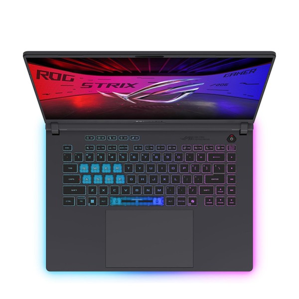 لابتوب احترافي ASUS ROG Strix G16, معالج i7-14650HX, شاشة 16 بوصة IPS , بدقة FHD+ (1920 x 1200), تردد 165Hz, كرت شاشة RTX 5060 8GB , ذاكرة 16GB DDR5, تخزين 1TB M.2 , ويندوز 11 - أسود لابتوب احترافي ASUS ROG Strix G16, معالج i7-14650HX, شاشة 16 بوصة IPS , بدقة FHD+ (1920 x 1200), تردد 165Hz, كرت شاشة RTX 5060 8GB , ذاكرة 16GB DDR5, تخزين 1TB M.2 , ويندوز 11 - أسود