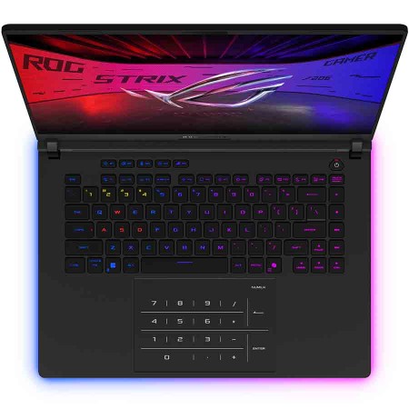 لابتوب أسوس روج ستريكس سكار شاشة 16" 2.5K 240Hz - معالج Ultra 9 275HX - كرت RTX 5080 16GB - رام 64GB - تخزين 2TB SSD لابتوب أسوس روج ستريكس سكار شاشة 16" 2.5K 240Hz - معالج Ultra 9 275HX - كرت RTX 5080 16GB - رام 64GB - تخزين 2TB SSD