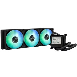 مبرد مائي أسوس ماكس LC 360 ARGB LCD - رادياتير 360 مم - شاشة IPS مقاس 2.4 بوصة - ARGB