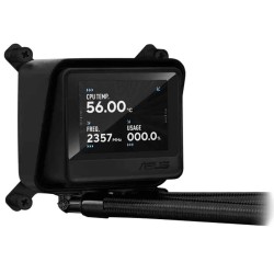 مبرد مائي أسوس ماكس LC 360 ARGB LCD - رادياتير 360 مم - شاشة IPS مقاس 2.4 بوصة - ARGB مبرد مائي أسوس ماكس LC 360 ARGB LCD - رادياتير 360 مم - شاشة IPS مقاس 2.4 بوصة - ARGB