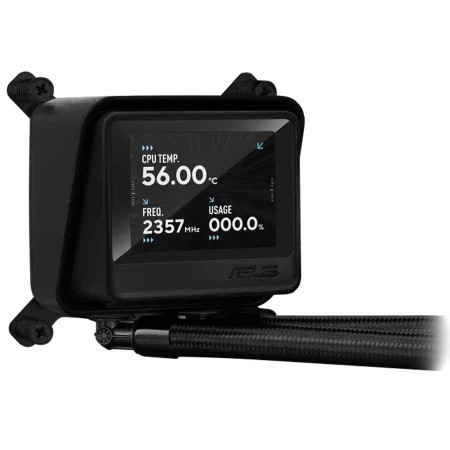 مبرد مائي أسوس ماكس LC 360 ARGB LCD - رادياتير 360 مم - شاشة IPS مقاس 2.4 بوصة - ARGB