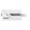 ASUS Prime 750B power supply, ATX Factor, 750 Watt, 80+ Bronze certification, Non-modular (fixed cables) - White