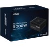 باور سبليت اسوس برو WS - قدرة 3000 واط - شهادة بلاتينيوم - ATX 3.1 - كامل الكابلات