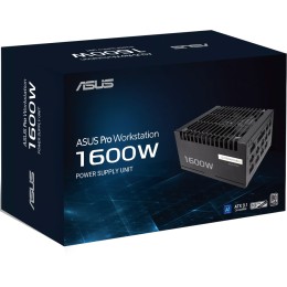 باور سبلاي اسوس برو WS - قدرة 1600 واط - شهادة بلاتينيوم - ATX 3.1 - كامل الكابلات