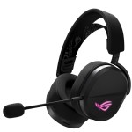 Wireless Gaming Headset ASUS ROG Pelta Tri‑Mode ,Detachable high-precision microphone ,Lightweight ergonomic design ,Long battery life up to ~70 hours - Black
