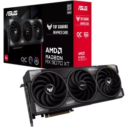 كرت شاشة اسوس تي يو اف  GAMING AMD Radeon RX 9070 XT - سعة 16 جيجابايت GDDR6 - نسخة OC