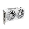 كرت شاشة احترافي ASUS Dual Radeon RX 9060 XT , ذاكرة 16GB GDDR6, تبريد مزدوج ثنائي المراوح, واجهة PCIe 5.0,  يدعم تقنيات AMD و تتبع الأشعة - أبيض