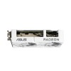 كرت شاشة احترافي ASUS Dual Radeon RX 9060 XT , ذاكرة 16GB GDDR6, تبريد مزدوج ثنائي المراوح, واجهة PCIe 5.0,  يدعم تقنيات AMD و تتبع الأشعة - أبيض