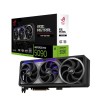 كرت شاشة ASUS ROG Astral RTX 5090 32GB BTF OC Edition, ذاكرة 32GB GDDR7, تصميم تبريد رباعي المراوح, اصدار مكسور السرعة, موصل GC-HPWR قابل للفصل لتسهيل التركيب - أسود
