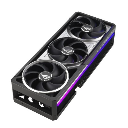 كرت شاشة ASUS ROG Astral RTX 5090 32GB BTF OC Edition, ذاكرة 32GB GDDR7, تصميم تبريد رباعي المراوح, اصدار مكسور السرعة, موصل GC-HPWR قابل للفصل لتسهيل التركيب - أسود