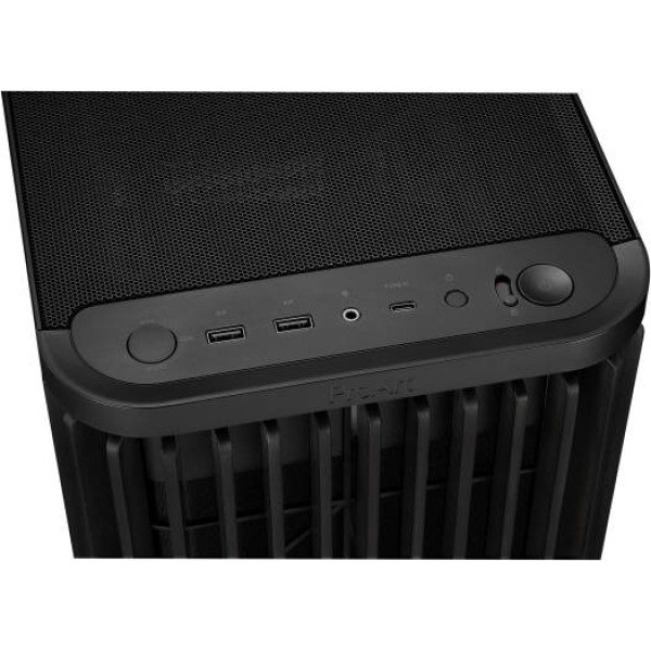 ASUS ProArt PA401 Wood Edition Mid-Tower ATX Case with Tempered Glass - Black