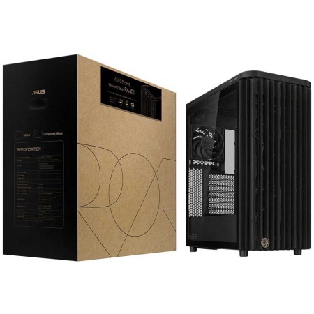 ASUS ProArt PA602 Wood Edition Mid-Tower ATX Case - Tempered Glass - Black ASUS ProArt PA602 Wood Edition Mid-Tower ATX Case - Tempered Glass - Black