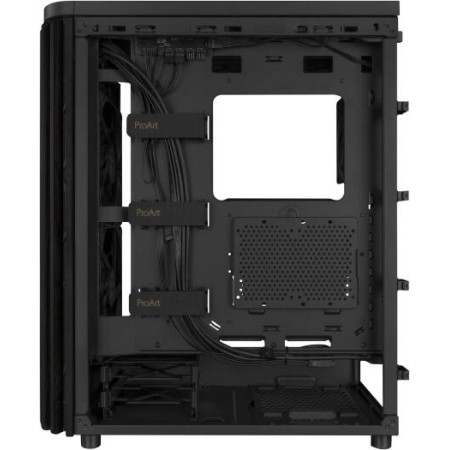 ASUS ProArt PA602 Wood Edition Mid-Tower ATX Case - Tempered Glass - Black ASUS ProArt PA602 Wood Edition Mid-Tower ATX Case - Tempered Glass - Black