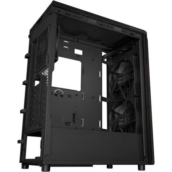 ASUS ProArt PA401 Wood Edition Mid-Tower ATX Case with Tempered Glass - Black
