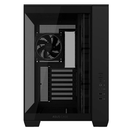 ASUS A32 PLUS Mid-Tower gaming Case, 4 x pre-installed ARGB fans, USB Type-C - BLACK ASUS A32 PLUS Mid-Tower gaming Case, 4 x pre-installed ARGB fans, USB Type-C - BLACK