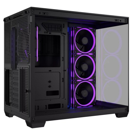 ASUS A32 PLUS Mid-Tower gaming Case, 4 x pre-installed ARGB fans, USB Type-C - BLACK ASUS A32 PLUS Mid-Tower gaming Case, 4 x pre-installed ARGB fans, USB Type-C - BLACK