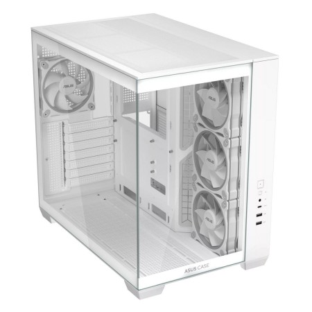 ASUS A32 PLUS Case - 4x ARGB Fans - USB Type-C - Mid-Tower - White ASUS A32 PLUS Case - 4x ARGB Fans - USB Type-C - Mid-Tower - White