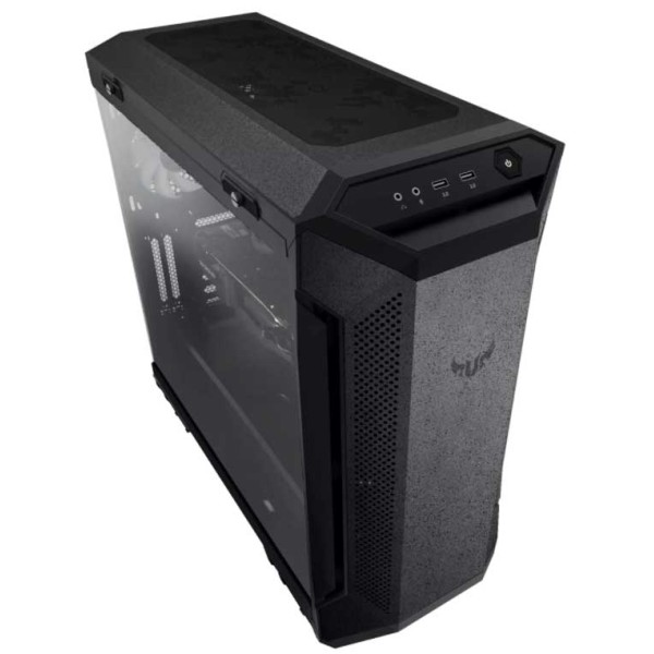 ASUS TUF Gaming GT501 VC Mid-Tower Computer Case - صندوق كمبيوتر أسوس أسود
