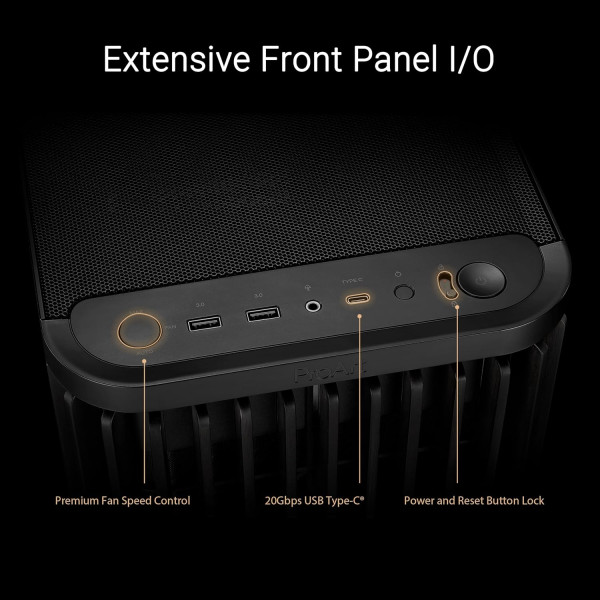ASUS  ProArt PA401 Wood Edition   TEMP  GLASS MID TOWER ATX CASE 