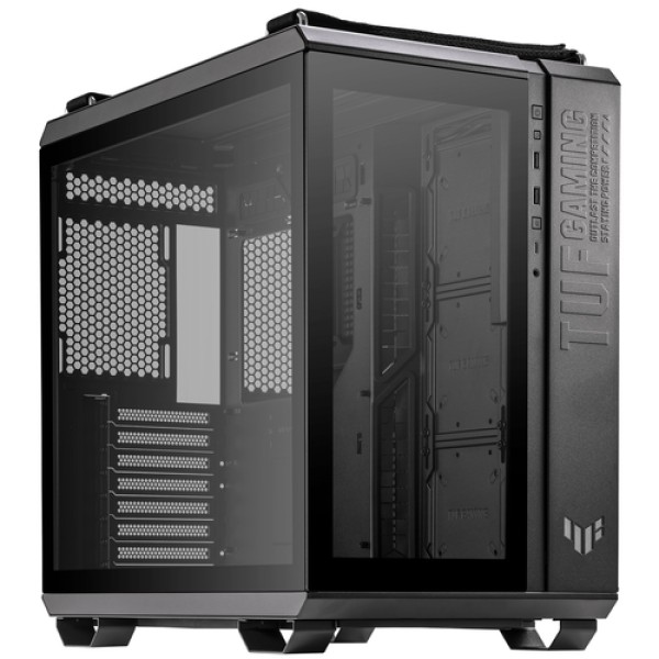 ASUS TUF GT502 Gaming Atx Mid Tower Case With Fabric Handle On Top- Black