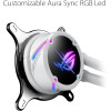 تبريد مائي احترافي ASUS ROG STRIX LC II 360 ARGB White Edition – بتصميم أبيض ودعم AURA Sync تبريد مائي احترافي ASUS ROG STRIX LC II 360 ARGB White Edition – بتصميم أبيض ودعم AURA Sync