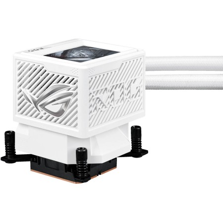 ASUS ROG Ryujin III 360 ARGB Extreme Liquid CPU Cooler, 3.5-inch LCD panel, Triple 120mm ARGB Fans, Full support for Intel and AMD CPUs - WHITE ASUS ROG Ryujin III 360 ARGB Extreme Liquid CPU Cooler, 3.5-inch LCD panel, Triple 120mm ARGB Fans, Full support for Intel and AMD CPUs - WHITE