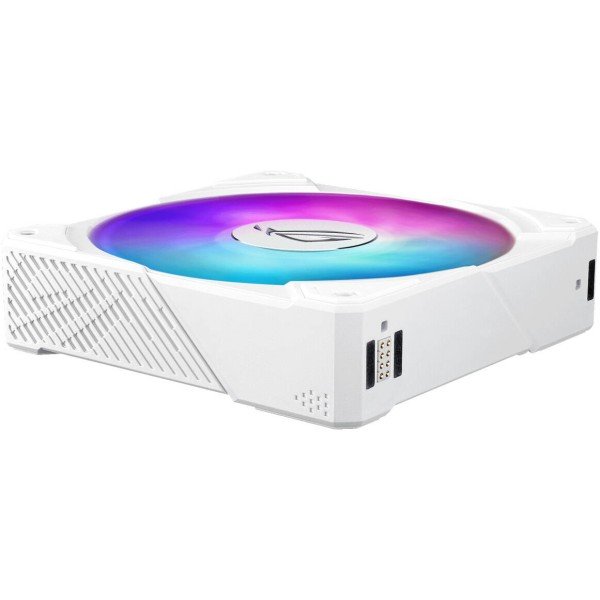 مبرد مائي احترافي ASUS ROG Ryujin III 360 ARGB Extreme, شاشة LCD ملونة مقاس ‎3.5‎ بوصة, ثلاث مراوح 120 مم ARGB, دعم كامل لمعالجات Intel وAMD الحديثة - أبيض