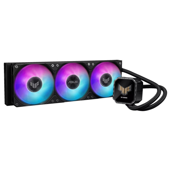 مبرد مائي احترافي من اسوس ASUS TUF Gaming LC III 360 ARGB LCD بحجم 360 شاشة IPS بحجم 2.8 بوصة دعم إضاءة ARGB متوافق مع مقابس Intel وAMD مبرد مائي احترافي من اسوس ASUS TUF Gaming LC III 360 ARGB LCD بحجم 360 شاشة IPS بحجم 2.8 بوصة دعم إضاءة ARGB متوافق مع مقابس Intel وAMD