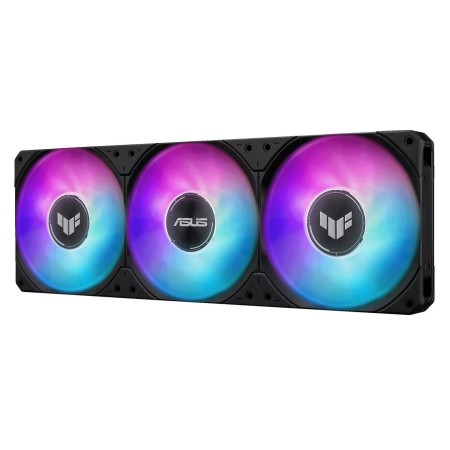مبرد مائي احترافي من اسوس ASUS TUF Gaming LC III 360 ARGB LCD بحجم 360 شاشة IPS بحجم 2.8 بوصة دعم إضاءة ARGB متوافق مع مقابس Intel وAMD