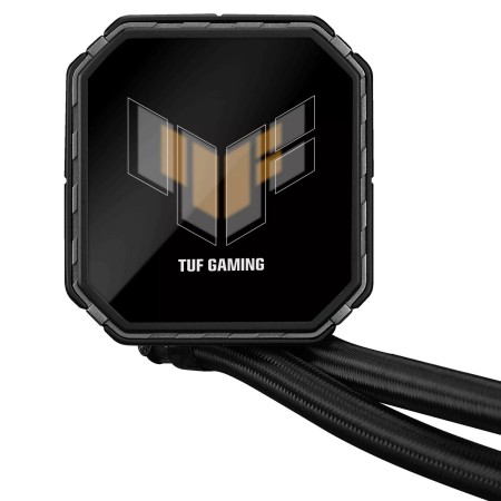مبرد مائي احترافي من اسوس ASUS TUF Gaming LC III 360 ARGB LCD بحجم 360 شاشة IPS بحجم 2.8 بوصة دعم إضاءة ARGB متوافق مع مقابس Intel وAMD