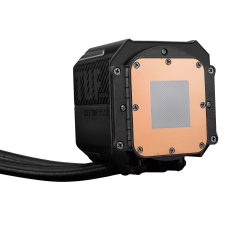 مبرد مائي احترافي من اسوس ASUS TUF Gaming LC III 360 ARGB LCD بحجم 360 شاشة IPS بحجم 2.8 بوصة دعم إضاءة ARGB متوافق مع مقابس Intel وAMD