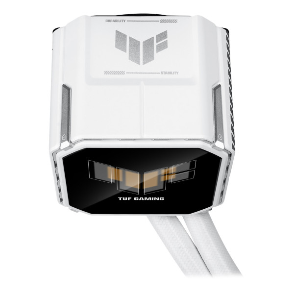 ASUS TUF Gaming LC III 360 ARGB LCD 360mm AIO CPU LIQUID COOLER - WHITE EDITION