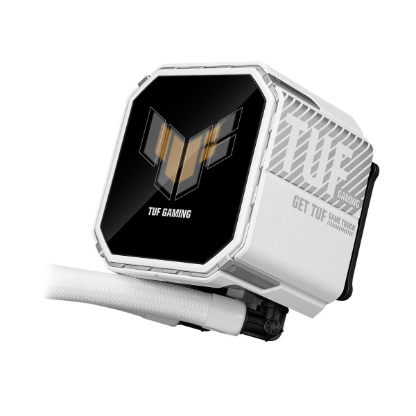 ASUS TUF Gaming LC III 360 ARGB LCD 360mm AIO CPU LIQUID COOLER - WHITE EDITION