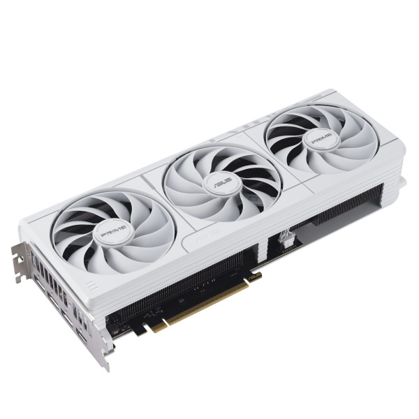 كرت شاشة ASUS PRIME إصدار أبيض NVIDIA GeForce RTX 5070 بسعة 12 جيجابايت OC بثلاث مراوح – أبيض كرت شاشة ASUS PRIME إصدار أبيض NVIDIA GeForce RTX 5070 بسعة 12 جيجابايت OC بثلاث مراوح – أبيض